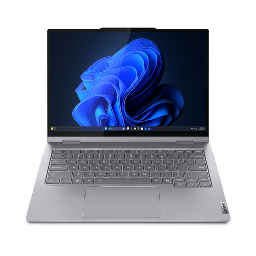 Lenovo ThinkBook 14 2-in-1 G5 IAU Intel Core Ultra 7 255U Hybrid (2-in-1) 35.6 cm (14") Touchscreen WUXGA 16 GB DDR5-SDRAM 512 GB SSD Wi-Fi 6E (802.11ax) Windows 11 Pro French Grey